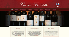Desktop Screenshot of cascinabertolotto.it